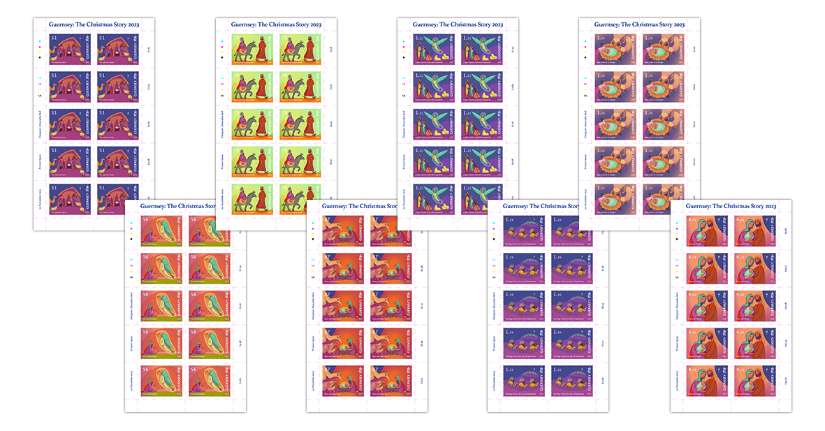 Sheets of 10